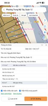 MẶT TIỀN TÔ KÝ – TRUNG MỸ TÂY, Q12 – NHÀ CAO TẦNG HIẾM