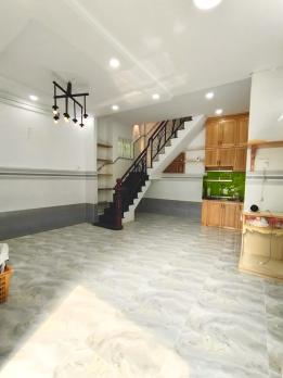 Tân Bình - Hẻm trước nhà 6m -  Nhà 2 tầng nở hậu - giá 3,7 tỷ.