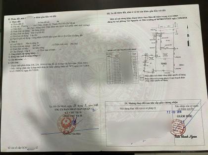 CỰC PHẨM ĐẤT FULL THỔ CƯ GẦN 1.000M² MẶT TIỀN TÂN THỚI HIỆP 09, Q12