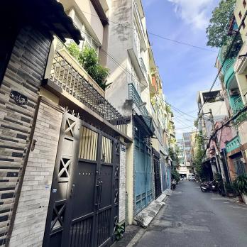 NHÀ CÔ/CHÚ CÁN BỘ PHƯỜNG BẢY HIỀN - 65M2, NGANG 4M, VF9 ĐỖ CỬA, 1/ - VÀI BƯỚC RA BÀU CÁT ĐÔI.