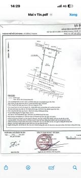 BÁN ĐẤT (11X38) MẶT TIỀN NGUYỄN THỊ NGÂU, THỚI TAM THÔN, HÓC MÔN