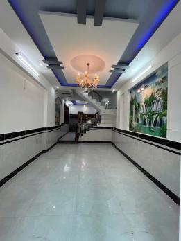 BÁN NHÀ 4 TẦNG HẺM XE HƠI – 60M² NỞ HẬU – GẦN CHỢ HIỆP THÀNH - HIỆP THÀNH 13, QUẬN 12.