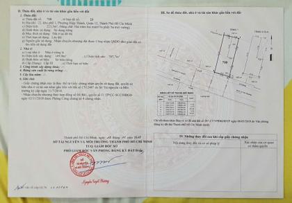 NEW NHÀ (10x25) MẶT TIỀN CHUNG THỊ MINH – HIỆP THÀNH, Q12