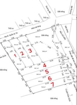 HÀNG HOT AN PHÚ ĐÔNG – Q12 - 7 LÔ ĐẤT ĐẸP – GIÁ TỐT ĐẦU TƯ