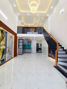 GẦN CHỢ HIỆP THÀNH – HXH – NHÀ TRỆT LỬNG MỚI TINH 56M² – HIỆP THÀNH 13, QUẬN 12.