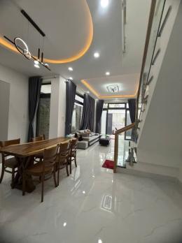 NHÀ BÁN 2 TẦNG MỚI TINH GẦN 90M²,  HẺM XE TẢI THÔNG. TRỤC NGẮN THỚI TỨ 2, THỚI TAM THÔN, HÓC MÔN