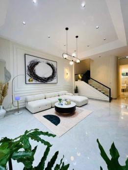 Bán nhà mới Hẻm 7m Phan Huy Ích - gần EMART, 4,5x17m, 4 Tầng mới - 4PN, chỉ 9,65 tỷ.