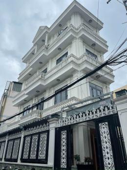 NHÀ PHỐ 5 TẦNG (5.5x14) – LÔ GÓC 2 MẶT TIỀN NHỰA NHÁNH 8M LÂM THỊ HỐ – Q12