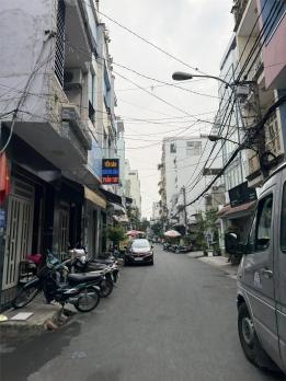 **Bán nhà mặt tiền Lê Lai, phường 12; Tân Bình; 4,6*14m 4 tầng dòng tiền