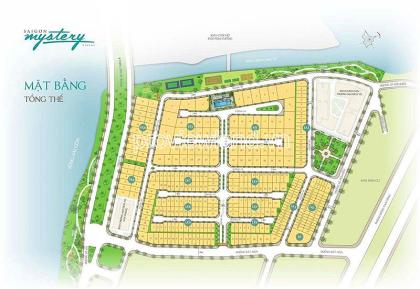 Bán đất Saigon Mystery Villas , 19x18m, mặt tiền thoáng, khu compound, 47 tỷ