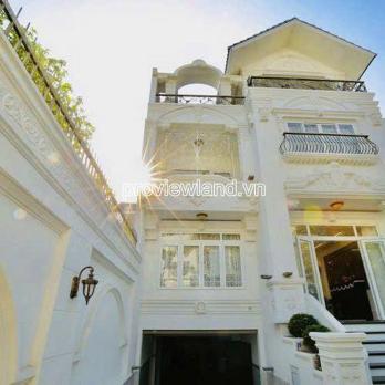 Bán biệt thự Thạnh Mỹ Lợi, khu compound, DT 276 m², hâm + 3 tầng, HĐT 100 tr/th, giá 56 tỷ