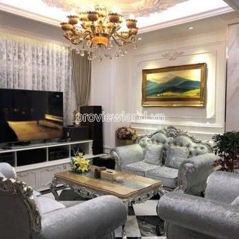 Bán biệt thự Thạnh Mỹ Lợi, khu compound, DT 276 m², hâm + 3 tầng, HĐT 100 tr/th, giá 56 tỷ