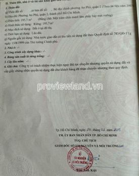 Bán nhà Quận 2, góc 2 Mặt tiền Cao Đức Lân, 10x20m, 2 tầng, đang cho thuê