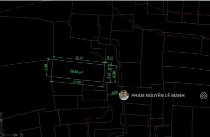 BÁN NHÀ LẠC LONG QUÂN P.10 TÂN BÌNH 57.5m²(4.35m nở hậu 4.5m x 13.05m) 5.2T TL