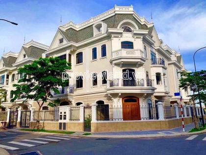 Biệt thự Victoria Village Thạnh Mỹ Lợi, góc 2 mặt tiền, 187m2, ngang 10, 3 tầng
