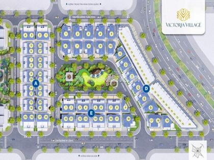 Biệt thự Victoria Village Thạnh Mỹ Lợi, góc 2 mặt tiền, 187m2, ngang 10, 3 tầng