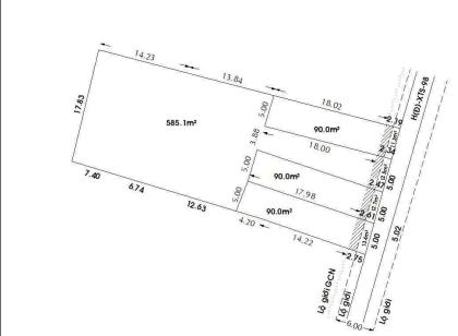 ĐẤT XUÂN THỚI SƠN – HÓC MÔN 1 TÁCH SỔ SẴN – GIÁ MỀM ĐẦU TƯ GẦN TRƯƠNG THỊ NHƯ