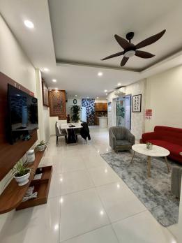 Cho thuê nhà  Nguyên căn ngõ 209 Đội Cấn DT 90m x 4 tầng, MT 5m, giá thuê 34 triệu