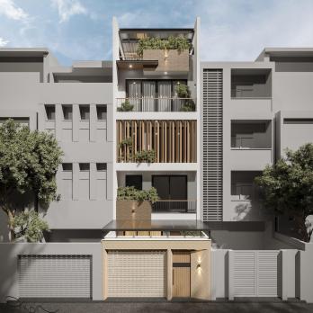 **Bán nhà mặt tiền đường Lê Lai, P.12; Tân Bình (4,6*14) - 4 tầng dòng tiền