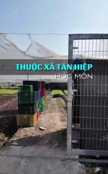 CCG ĐẤT TÂN HIỆP HÓC MÔN – SÁT CẠNH KHU BIỆT THỰ – GIÁ CHỈ 10TR/M²