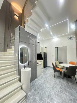 Bán nhà 4 tầng HXH đường Phạm Văn Chiêu 60m2(4*15) vào ở ngay sát Chợ Thạch Đà chỉ 6 tỷ