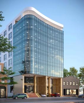 Bán tòa nhà VP 9 tầng Khu vực Dịch Vọng Hậu-Duy Tân Dt 602m2 Mt 21m. Giá 350 tỷ