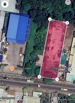 MẶT TIỀN NGUYỄN VĂN BỨA – NGANG 20M BỀ THẾ – GIÁ ĐẦU TƯ 26 TỶ