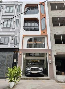 Bán nhà mới Hẻm 10m Lê Quang Định, gần Phạm Văn Đồng, 4,1x13m, 5 T - 4PN, 10,5 tỷ.