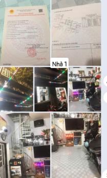 BÁN NHÀ F12 GÒ VẤP, DT 58M (1 TRỆT 1 LẦU SÂN THƯỢNG), SỔ HỒNG RIÊNG. 6,5 tỷ TL LH:0901754355