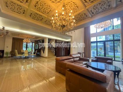 Bán Villa Riviera An Phú, gồm 1 trệt, 2 lầu, 600m2, ngang 21m, 4PN-5WC, 300 tỷ