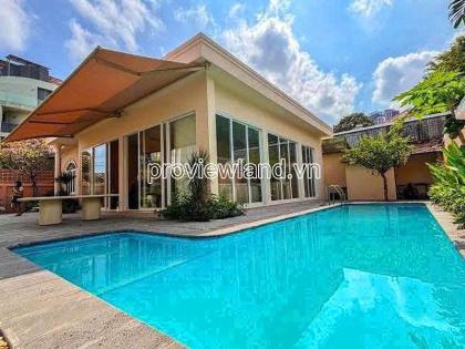 Bán biệt thự góc 2 mặt tiền Thảo Điền, 556m², hồ bơi sân vườn rộng, giá 140 tỷ