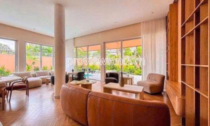 Bán biệt thự góc 2 mặt tiền Thảo Điền, 556m², hồ bơi sân vườn rộng, giá 140 tỷ