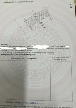 Đất thổ cư Chùa Võ, Dương Nội, DT74m2, MT4m, ô tô KD, 17.9 tỷ Hà Đông