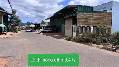 Bán 120 m2 đất mặt tiền đường Lê Thị Hồng Gấm- Liên Nghĩa -Đức Trọng-Lâm Đồng - 3.4 tỷ