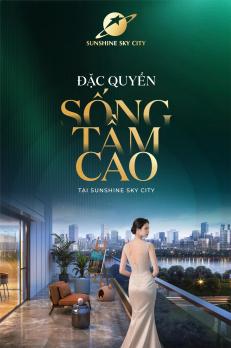 Chiết khấu 1% khi booking sớm V8 tại Sunshine Sky City với giá từ 98 triệu/m2 chưa VAT, KPBT