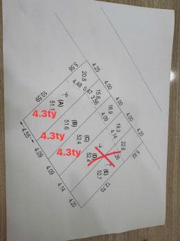 F0 MẶT TIỀN LÊ THỊ HỒNG GẤM – TRUNG TÂM HÓC MÔN – CHỈ 4,3 TỶ/LÔ