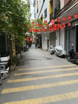 Bán Nhà P/Lô Ô Tô Tránh 43m2-4T Ô Chờ Th/Máy Ở KD 16,2 Tỷ Đặng Thai Mai.