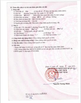 NHÀ 3 MẶT TIỀN QUÁN TRE, TRUNG MỸ TÂY Q12 – 487M² THỔ CƯ – DÒNG TIỀN 160TR/THÁNG