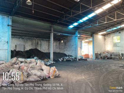 XƯỞNG KCN TÂN PHÚ TRUNG – 4.000M² GIÁ CHỈ 36 TỶ - ĐÓNG THUẾ 1 LẦN