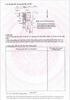 GIÁ TỐT HXH TÂN THỚI NHẤT – ĐẤT 4,3x15M – CHỈ 5 TỶ 450 TRIỆU TL