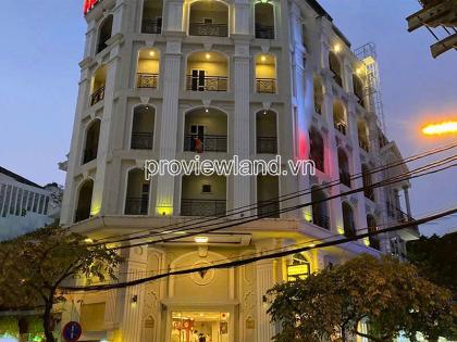 Bán khách sạn 2MT Tân Quy, Q7, 15 phòng, 124.5m2 đất, 1 hầm + 4 tầng, giá 45 tỷ