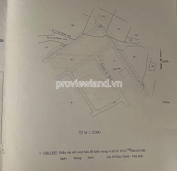 Bán lô đất mặt tiền đường D6, gần Liên Phường, 320m2, ngang 16m, đang cho thuê