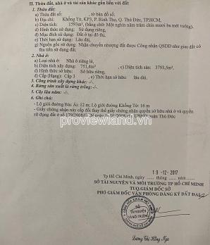 Bán đất Khổng Tử Thủ Đức, gần làng đại học, 1.593 m², 50x32m, giá 300 tỷ