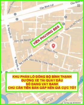 Bán gấp nhà hẻm xe hơi Quận Bình Thạnh TP.HCM, khu kinh doanh, giá rẻ nhất