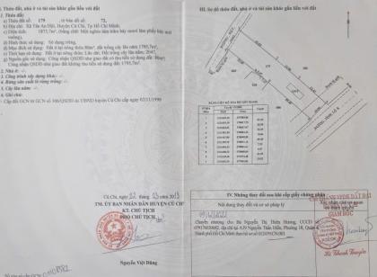 BÁN 1.876M2 ĐẤT ĐẸP TÂN AN HỘI – NGANG 19M – CÓ THỔ CƯ – CHỈ 14,5 TỶ