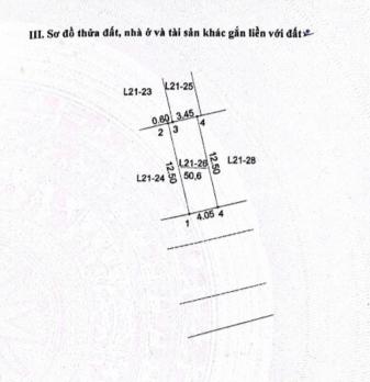 Bán đất DV Khu C, Yên Nghĩa, DT51m2, MT4.1m, 13.3 tỷ Hà Đông