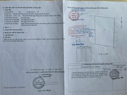 NHÀ VƯỜN 6.400M² – 1.350M² THỔ CƯ – ĐƯỜNG XE TẢI XUÂN THỚI SƠN, HÓC MÔN