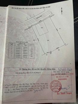 2 LÔ ĐẤT DIỆN TÍCH ĐẸP ĐƯỜNG NHỰA – PHẠM VĂN CỘI, CỦ CHI – GIÁ TỐT