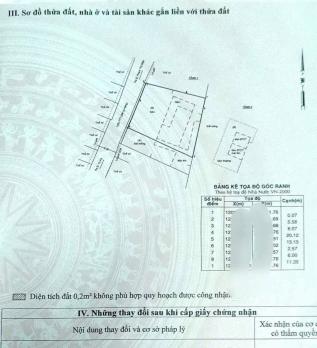 NHÀ CŨ 2 MẶT HẺM THÔNG TÔ KÝ – PHẠM THỊ GIÂY – NGANG KHỦNG NỞ HẬU 17M