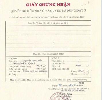 Bán đất mt Nguyễn Đình Chiểu tại Q1, 367m2 đất, ngang 13m, giá 260 tỷ